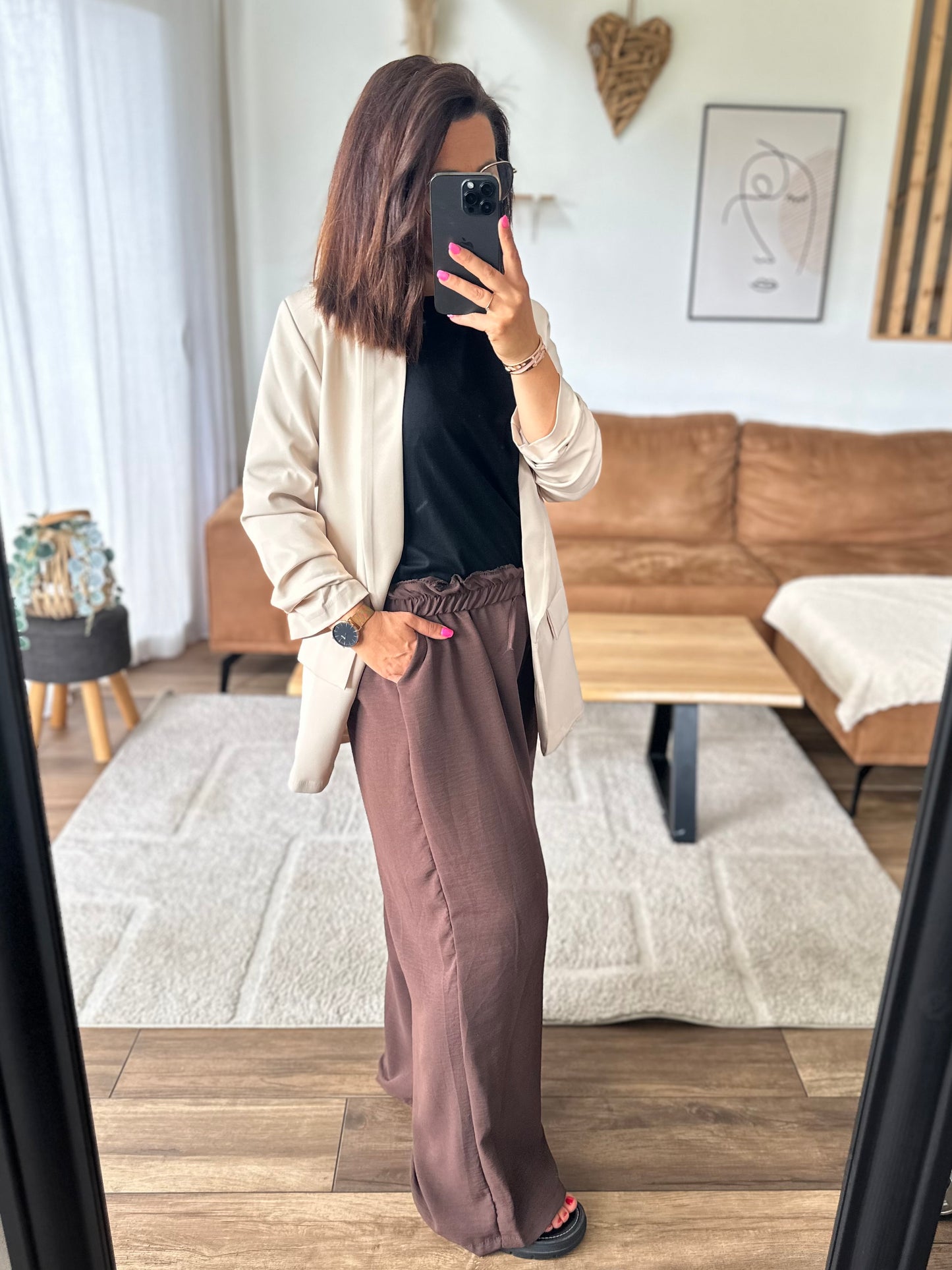 Pantalon | Brown