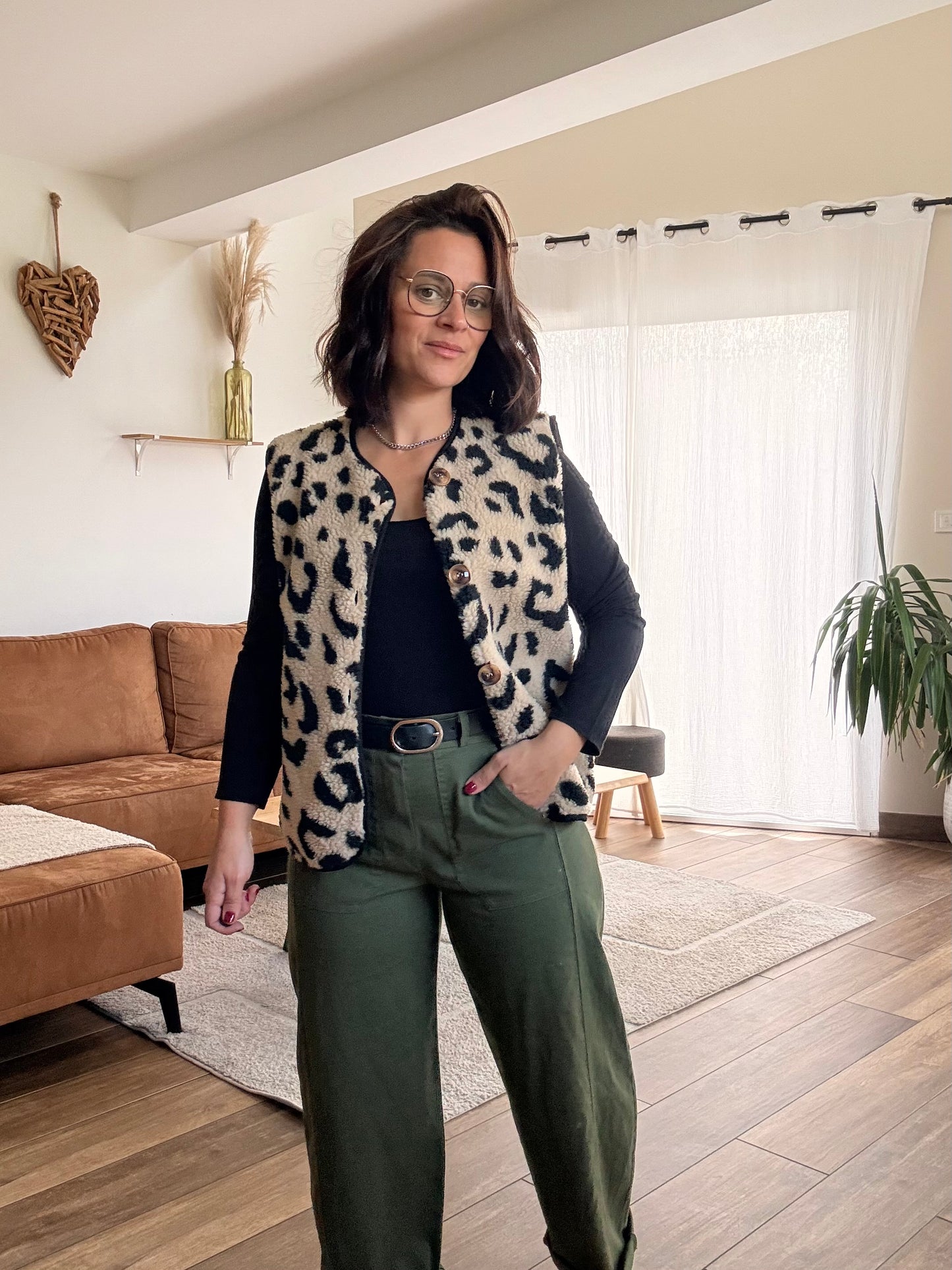 Gilet | Léopard