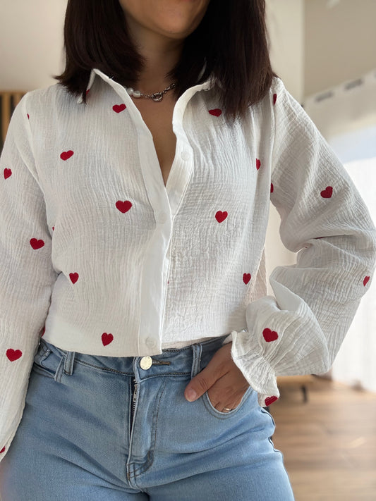 Chemise | Cœur ♥️