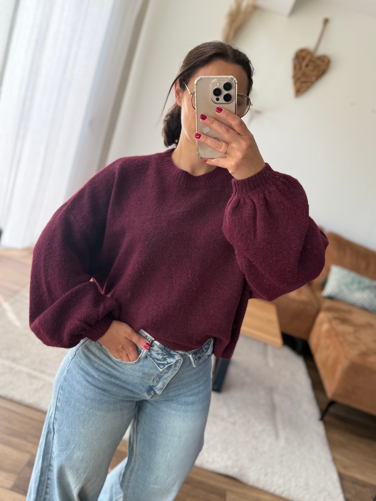 Pull | Burgundy
