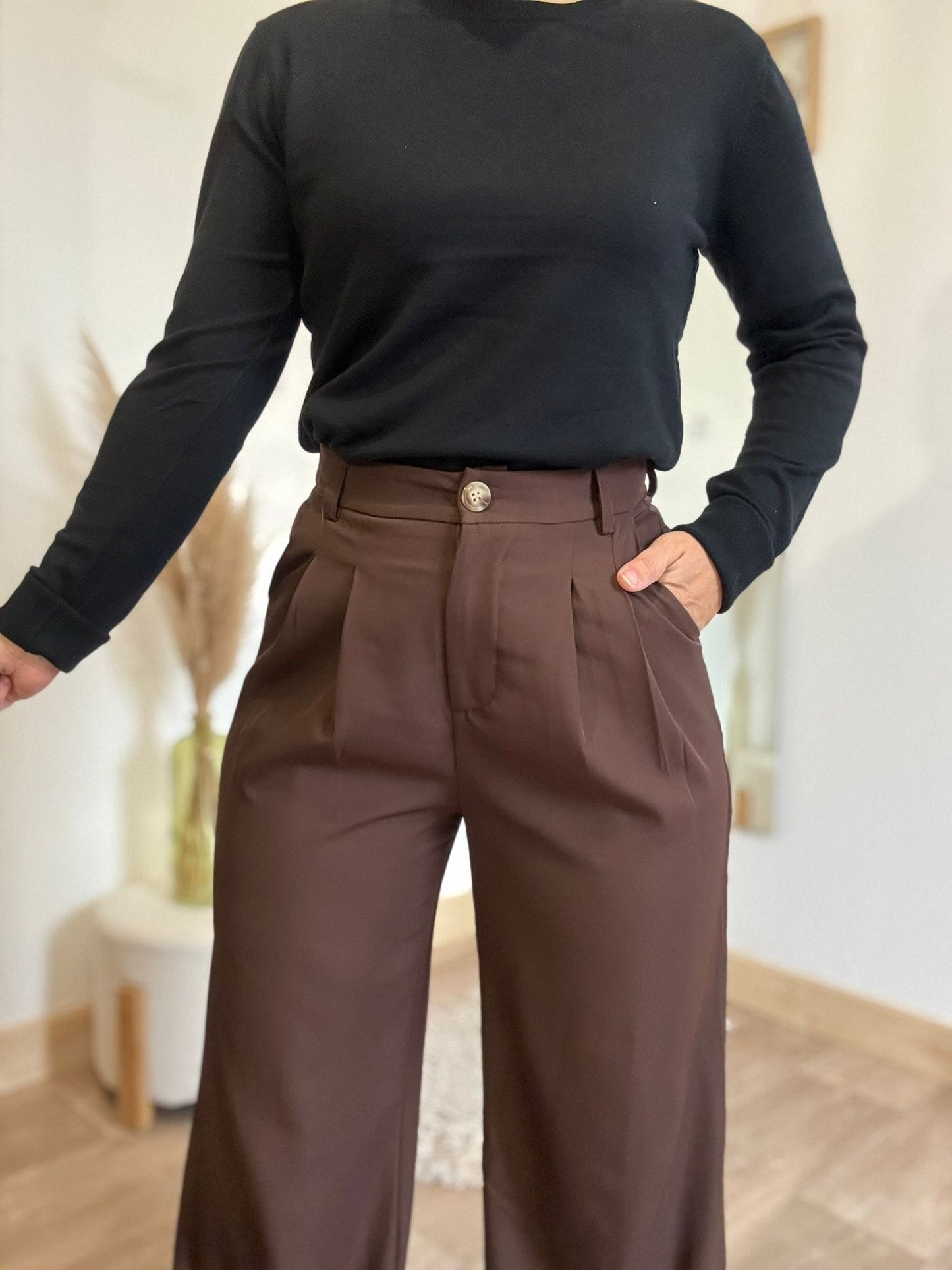 Pantalon | Chocolat