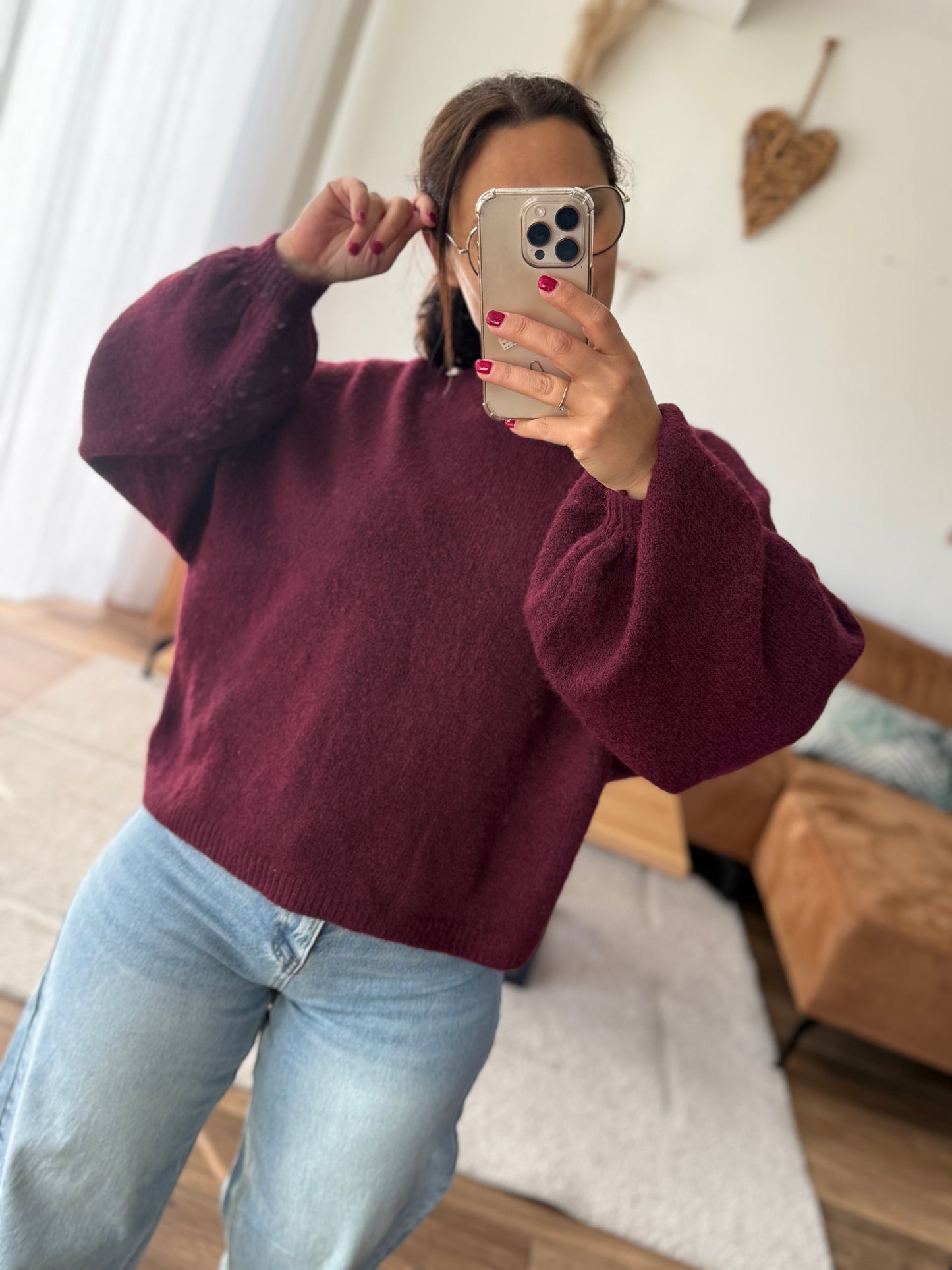 Pull | Burgundy