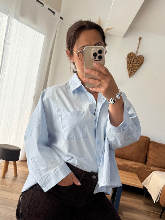 Chemise | Bleue