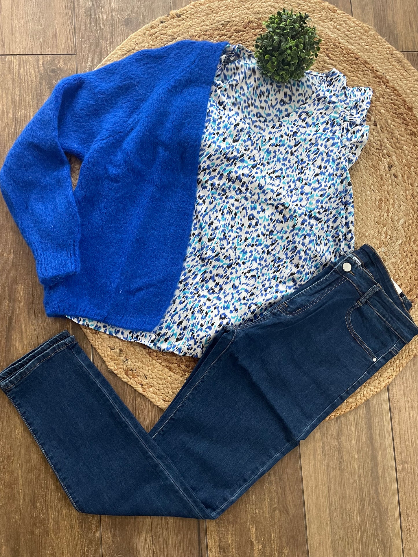 Blouse | Solène | Bleu