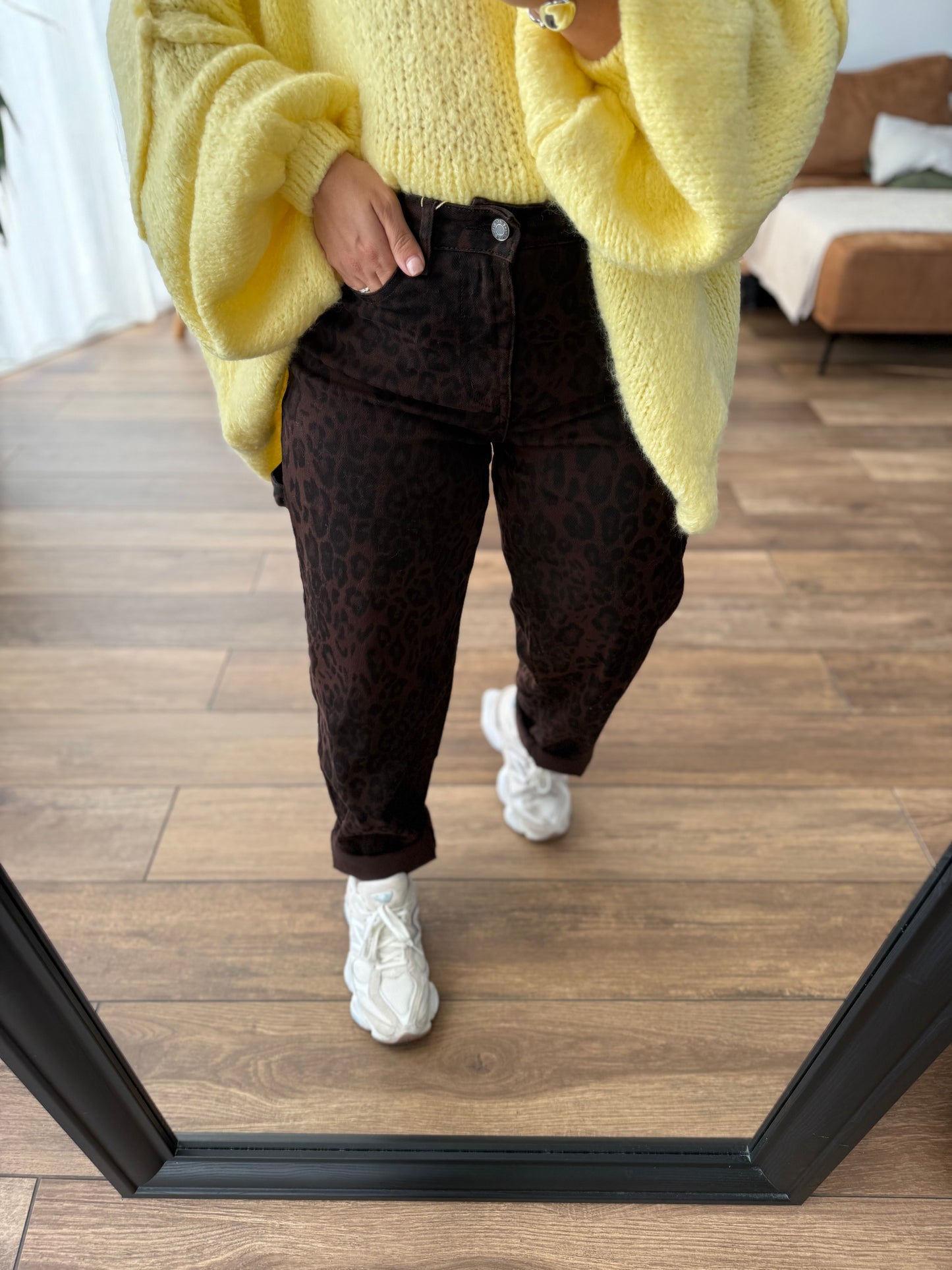 Jeans Barrel | Léopard