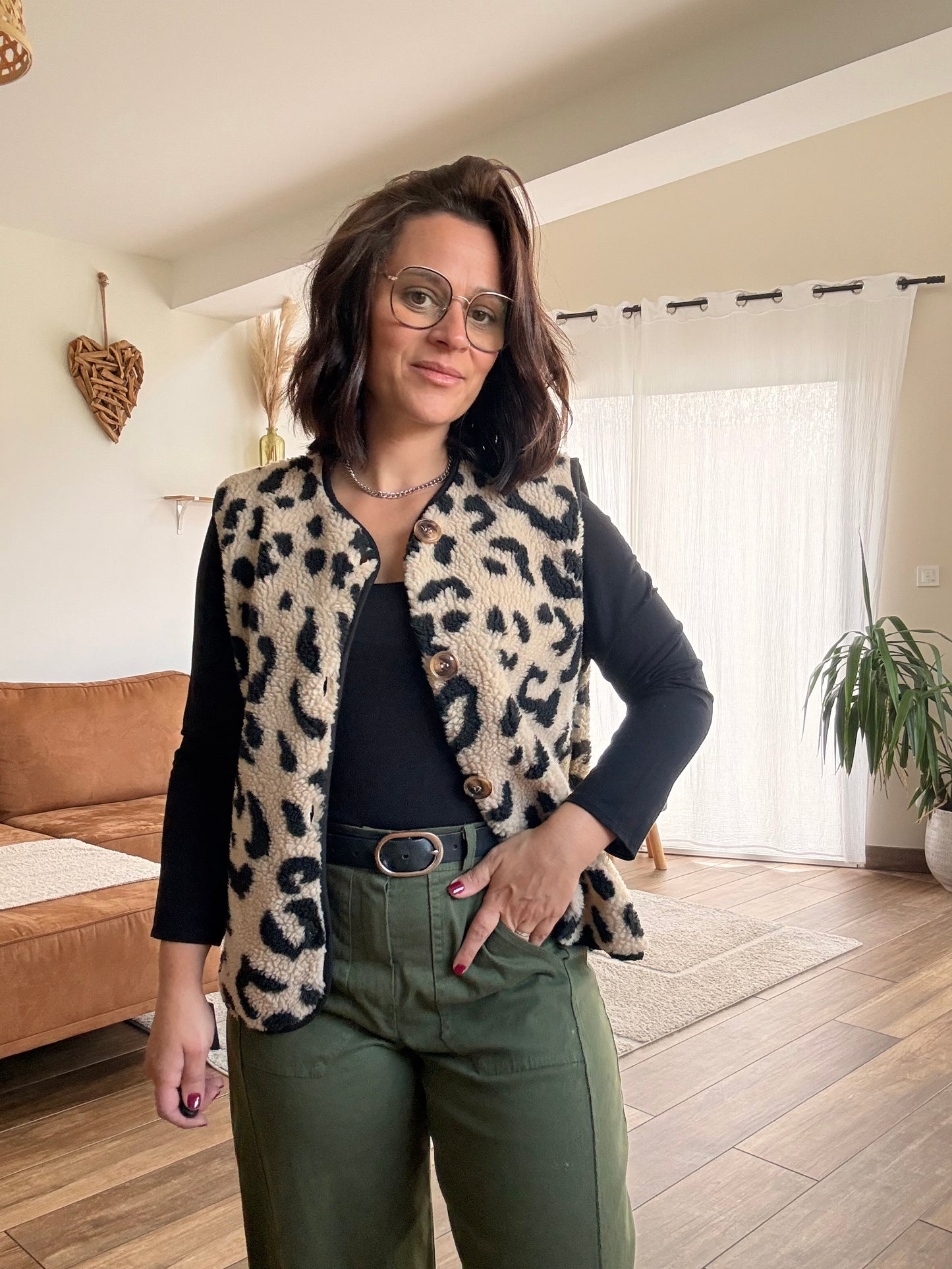 Gilet | Léopard