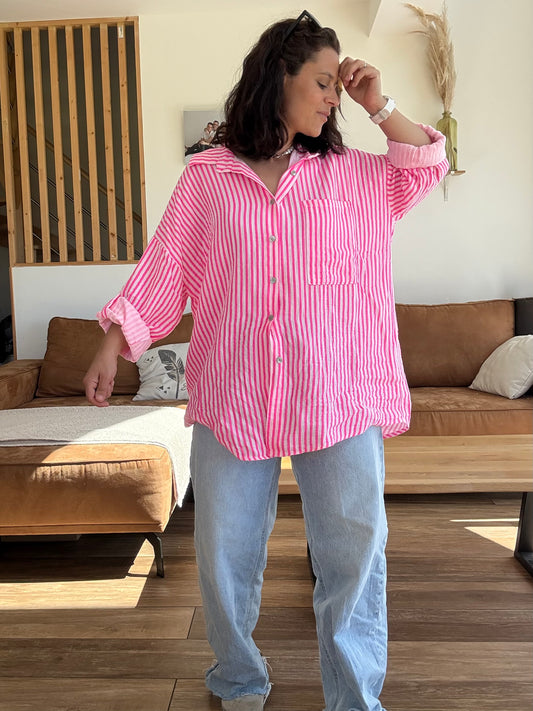Chemise | Fuschia