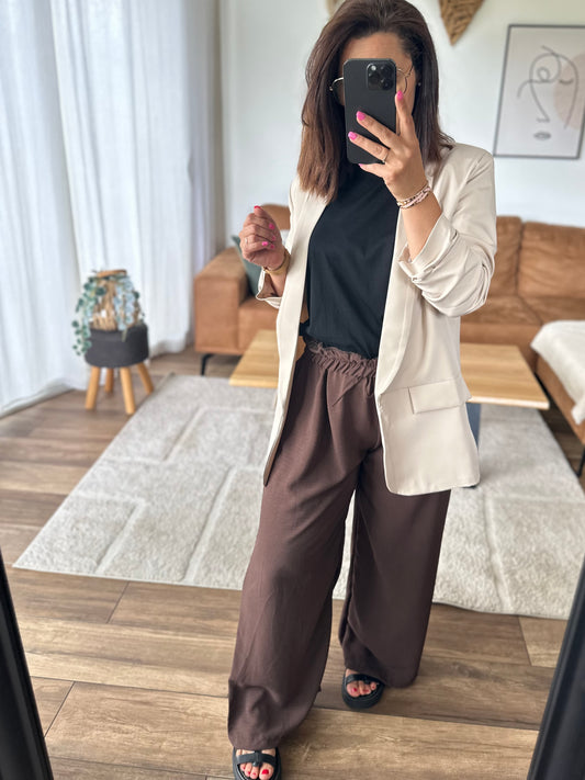 Pantalon | Brown